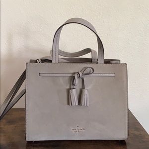 Grey Kate spade purse